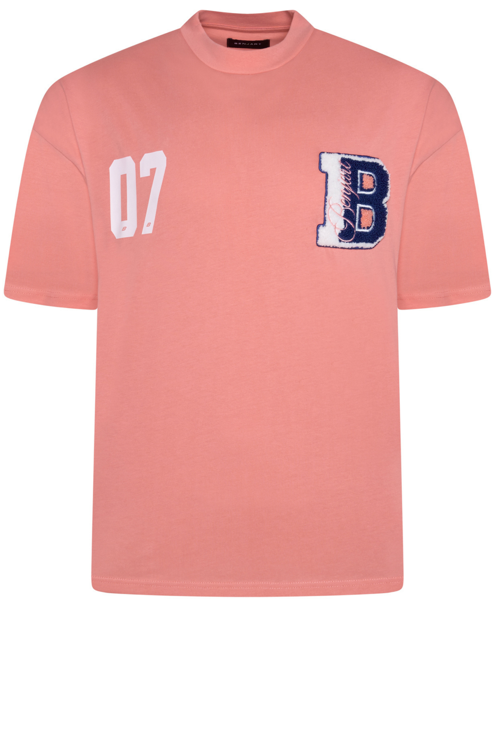 Cursive T-Shirt - Salmon - Image 2
