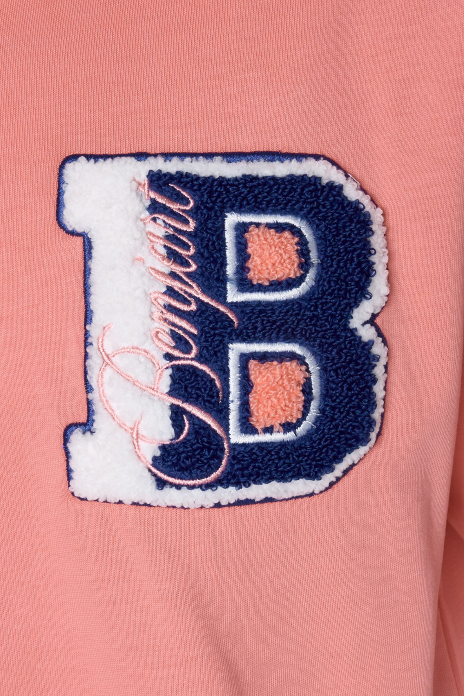 Cursive T-Shirt - Salmon - Image 4