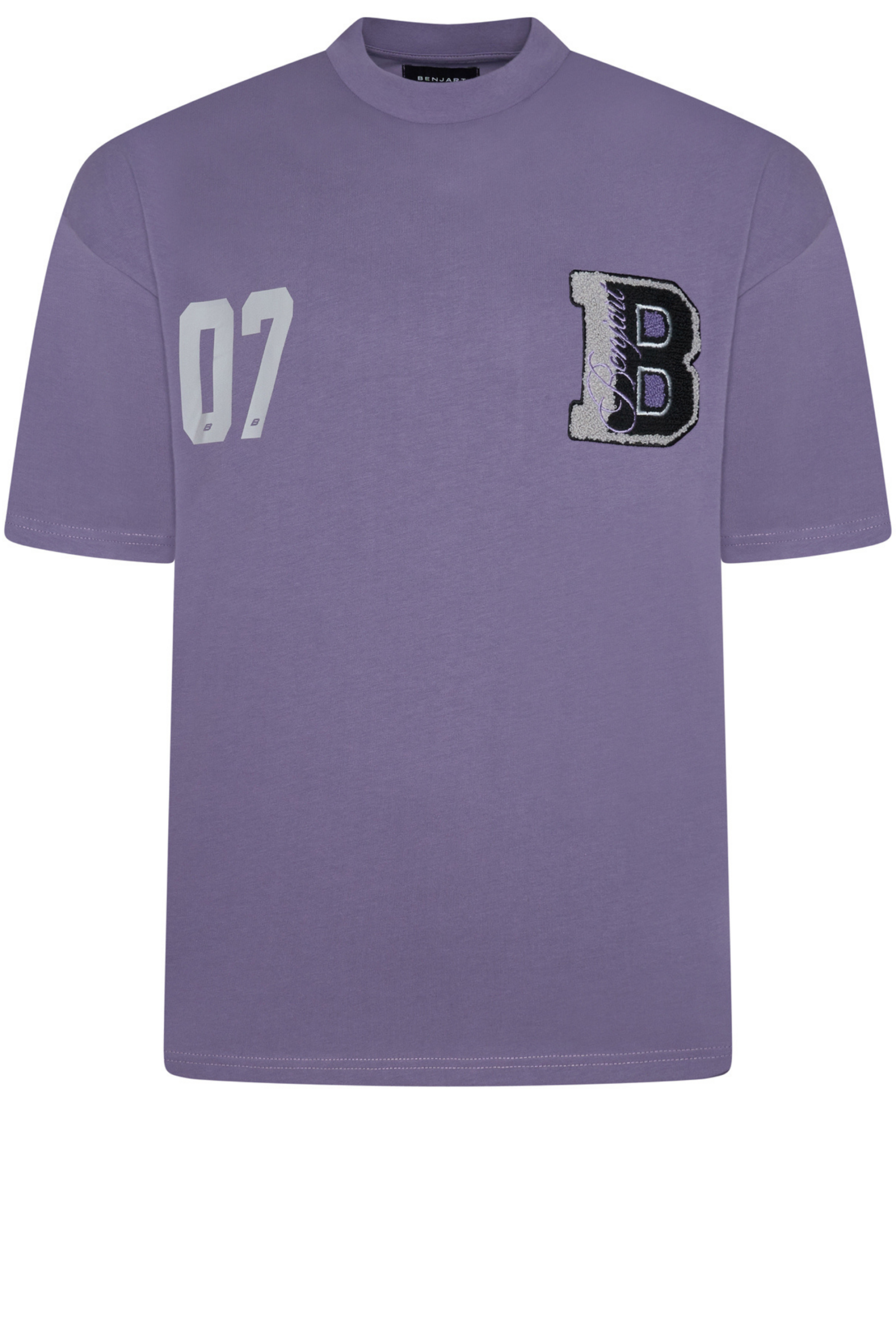 Cursive T-Shirt - Purple - Image 2