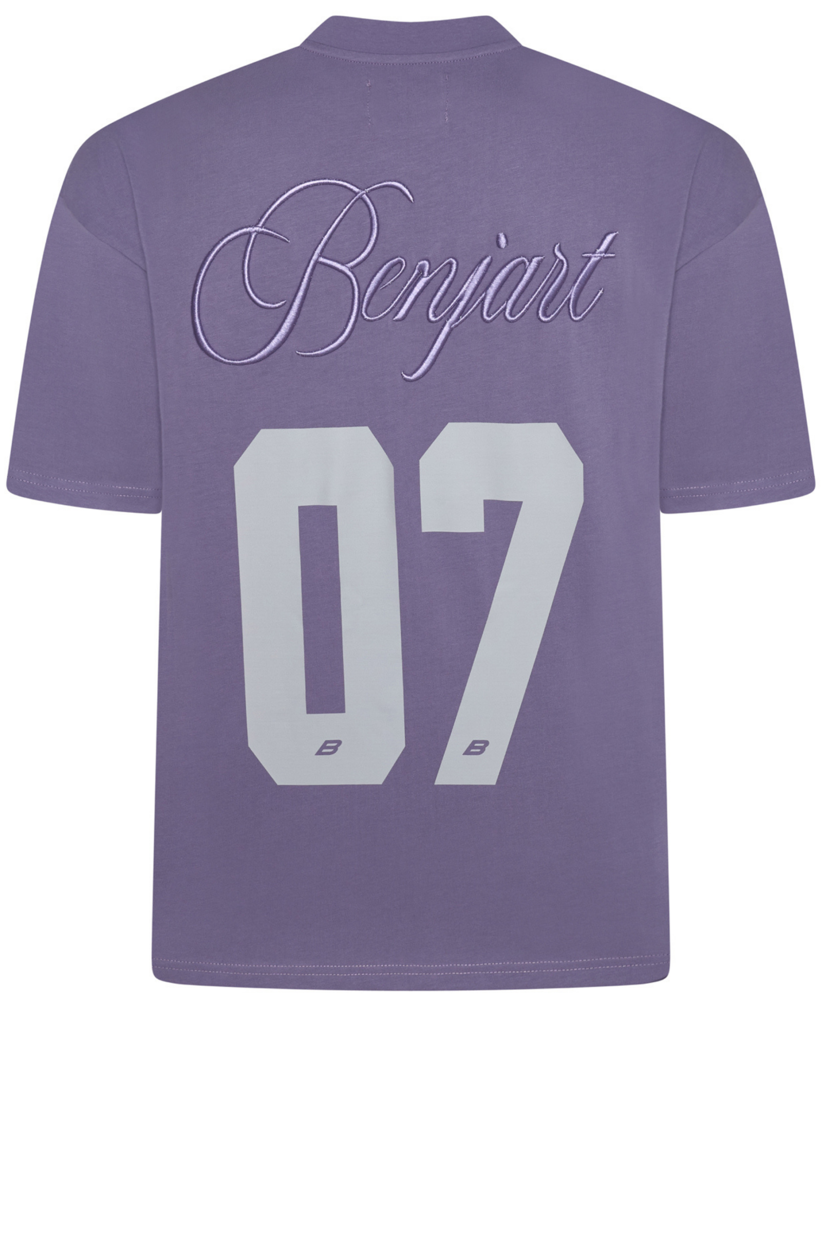 Cursive T-Shirt - Purple - Image 3