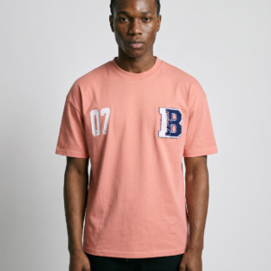 Cursive T-Shirt - Salmon