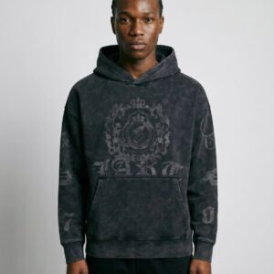 Benjart JART Regal Crest Pullover -  Acid Black